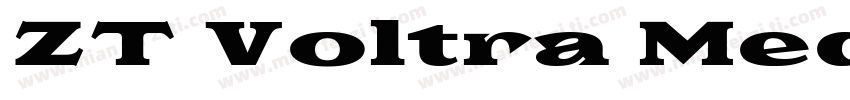 ZT Voltra Medium Ex字体转换